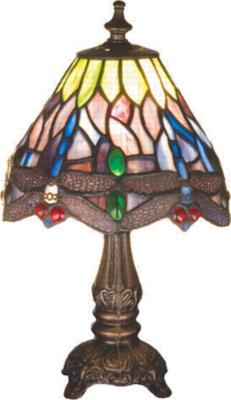 Meyda Tiffany 11.5 Inch High Tiffany Hanginghead Dragonfly Mini Lamp 