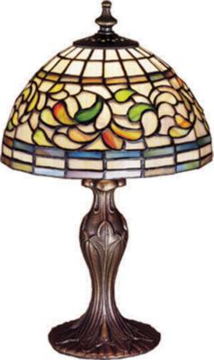 Meyda Tiffany Turning Leaf Mini Lamp 