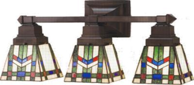 Meyda Tiffany Prairie Wheat Three Light Vanity 
