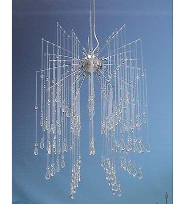Meyda Tiffany Sputnik Crystal Shower Pendant Crystal Chrome