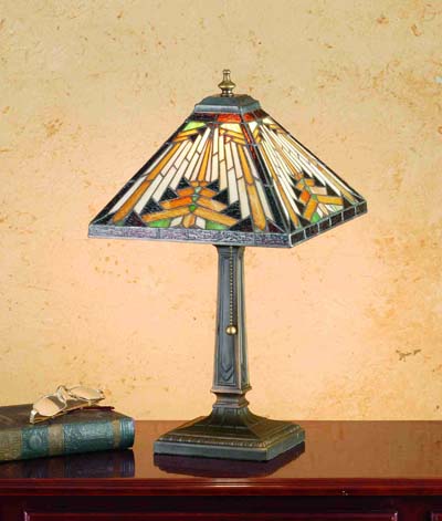 Meyda Tiffany Nuevo Mission Accent Lamp 