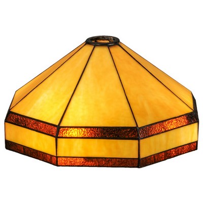 Meyda Tiffany 14 SUNFLOWER AMBER CHOCOLATE