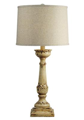 Motif Furniture Bungalow White Table Lamp 