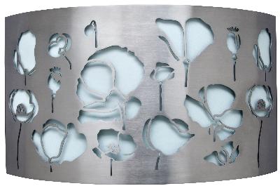 Stonegate Designs Poppies Sconce 