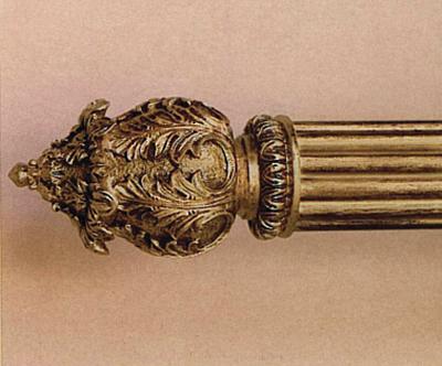 The Finial Company Leaf Crest Finial 