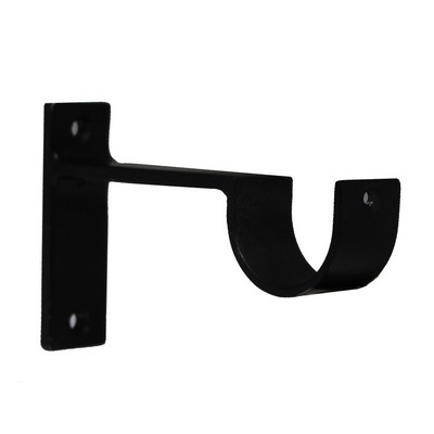 Brimar Standard Curtain Rod Bracket Antique Oil Black