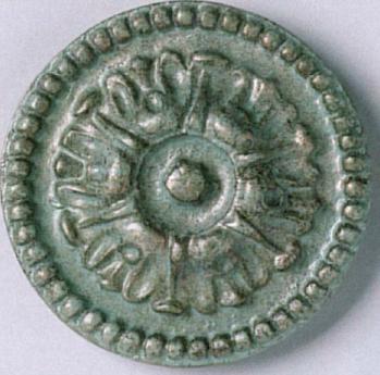 The Finial Company Gretian Scroll Resin Rosette 