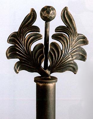 The Finial Company Blooming Flower Finial 