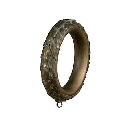 The Finial Company Leafy Resin Ring 