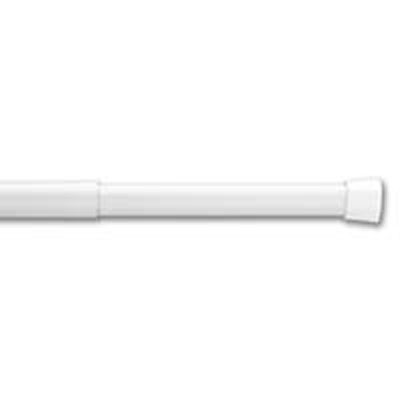 Graber Oval Spring Tension Rod 36-60 inches Off-White