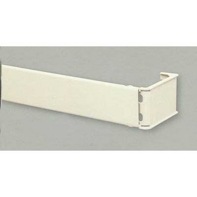 Graber Economy Flat Rod 48 to 84 inches Off-White