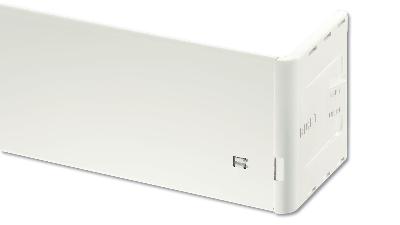 Graber 4 1/2 inch Dauphine Rod 48 to 84 inches Off-White