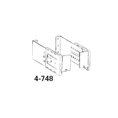 Graber 6 to 8 1/2  inch Bracket( 1 per/ env.) Off-White