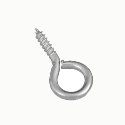 Graber 100 No. 10 Screw Eyes Zinc Chromate