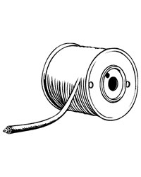 Graber Traverse Cord No. 3 White