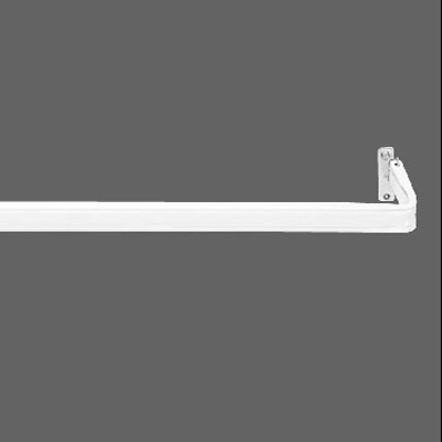 Graber Standard Curtain Rod 18 to 28 inches Off-White