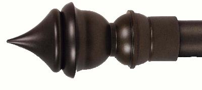 Kasmir Hardware 1 1/16in Orsay Finial 