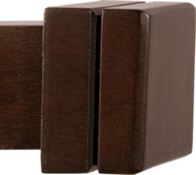 Kasmir Hardware Square Wood Endcap 