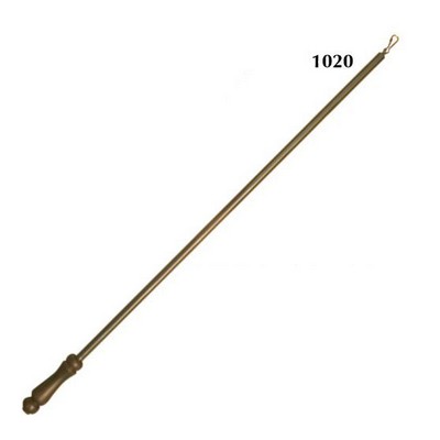 Orion Ornamental Iron  Inc Iron Rod 1/2in Dia. with Wooden Handle 