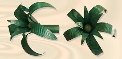 Orion Ornamental Iron  Inc Palm Leaf Finial 