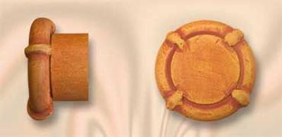 Orion Ornamental Iron  Inc Bamboo End Cap 