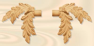 Orion Ornamental Iron  Inc Tropical Accent Finial 