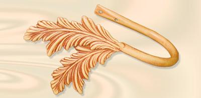 Orion Ornamental Iron  Inc Tropical Tie Back 