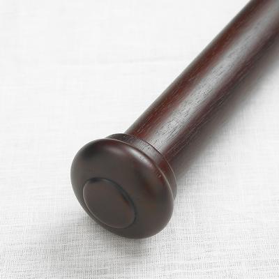 Coco Deco 4 ft 1 3/8 Inch Diameter End Cap Finial Double Rod Set 