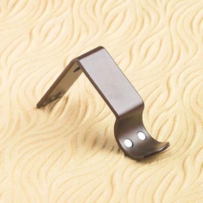 Affordable Curtain Rods 1 Inch Diameter Single Magnetic Bracket 