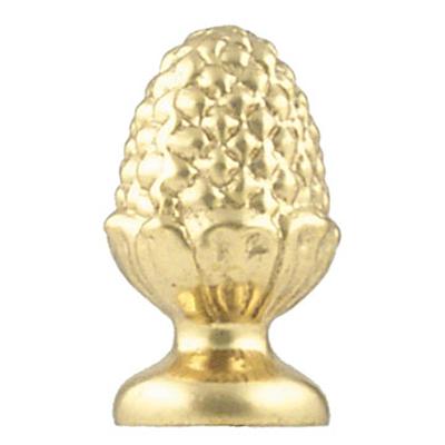 Vesta Louis XVI Finial Polished Brass