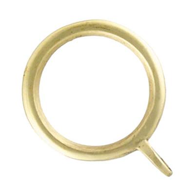 Vesta Ring with Eye Hook Polished Brass