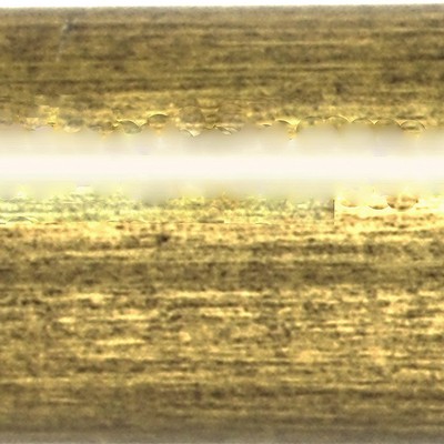 Brimar 1 1/2in Diameter 4 ft Metal Pole Antique Gold