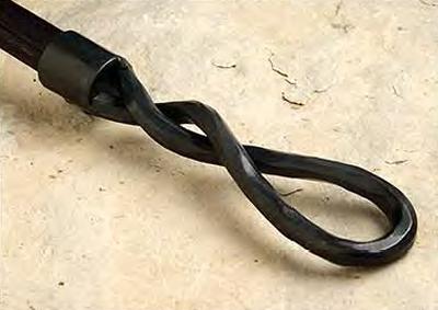 Brimar Iron Twist Finial FORGED IRON