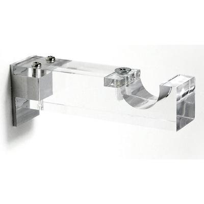 Brimar Single Clear Acrylic Wall Bracket 