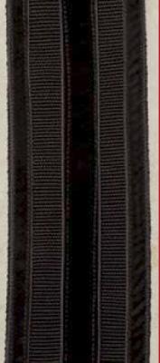 Brimar Trim Velvet Jacquard Tape Black