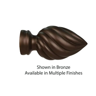 Finestra Swirl Finial 