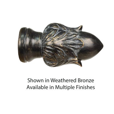 Finestra Crowned Acorn Finial 