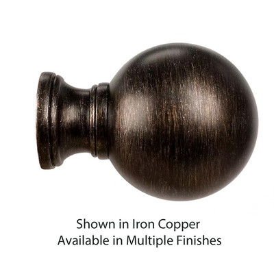 Finestra Plain Ball Finial 