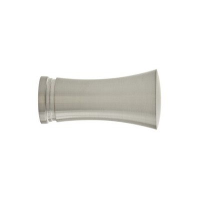 Aria Metal Trumpet Finial Brushed Nickel