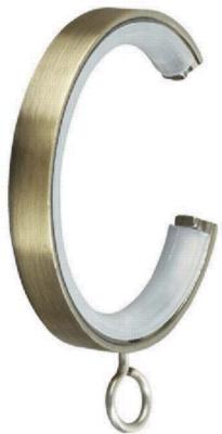 Aria Metal C-Ring with Eyelet Antique Brass