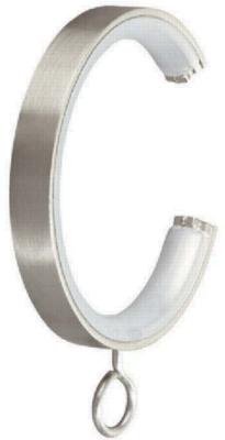 Aria Metal C-Ring with Eyelet Brushed Nickel