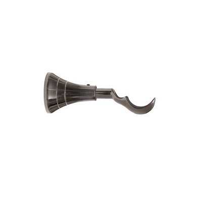 Aria Metal Bypass Bracket Brushed Black Nickel