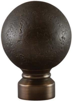 Aria Metal Rustic Forged Ball                 BR Brushed Bronze