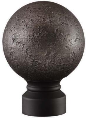 Aria Metal Rustic Forged Ball                 PT Matte Black