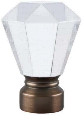 Aria Metal Deco Glass Trumpet               Brushed Bronze