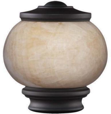 Aria Metal Vintage Stone Knob                 Matte Black