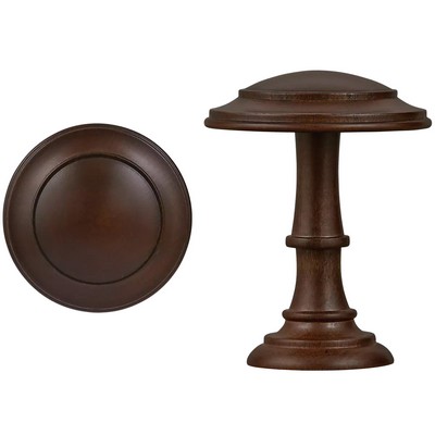 Finestra Bretton Round Holdback Walnut