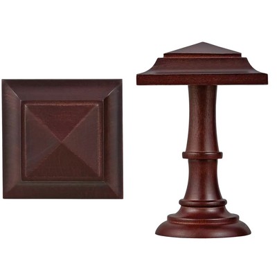 Finestra Stratford Square Holdback Mahogany