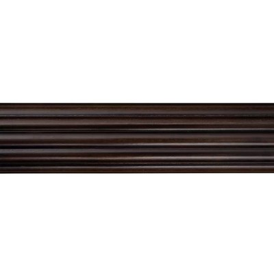 Finestra 4 Foot Reeded Pole 1 38 Diameter Espresso