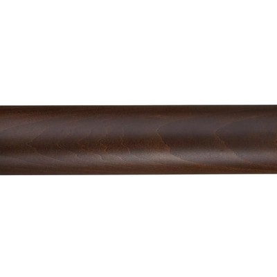 Finestra 4 Foot Smooth Pole 1 38 Diameter Walnut